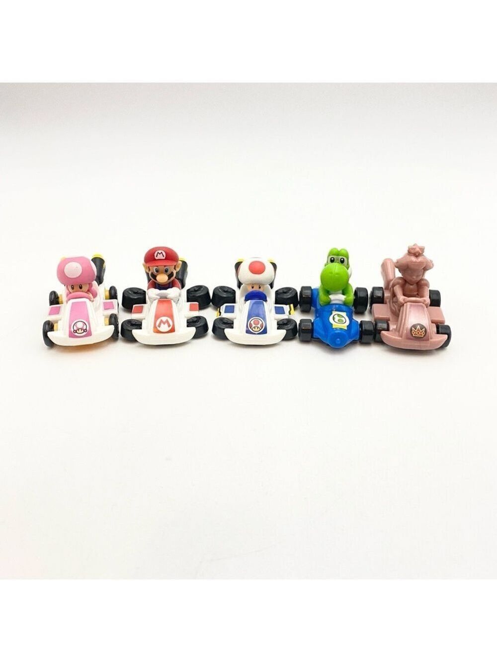 McDonald's Mario Kart 2024 Happy Meal Toys Lot Of 5